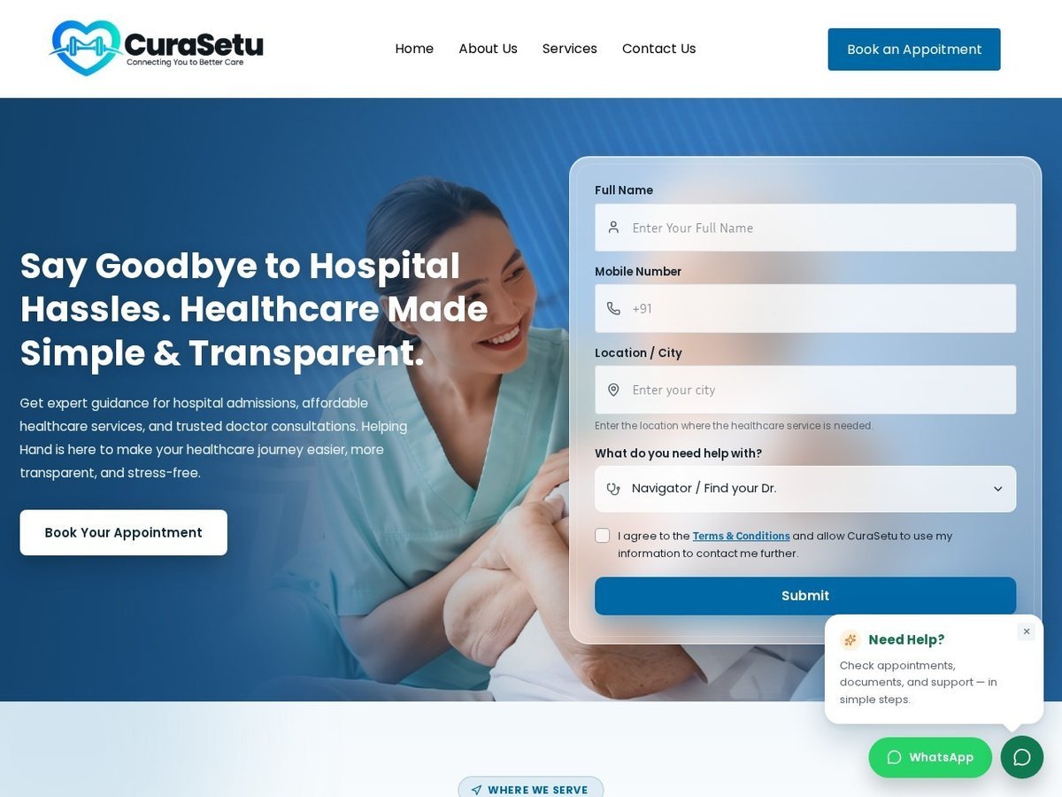 web curasetu – Vivek Jadli, Graphic Designer in Dehradun, Uttarakhand